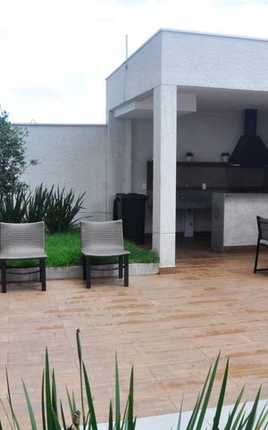 Apartamento à venda com 38m², 2 quartos e 2 vagasÁrea Comum - Churrasqueira