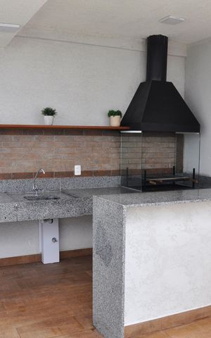 Apartamento à venda com 38m², 2 quartos e 2 vagasÁrea Comum - Churrasqueira