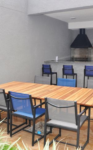 Apartamento à venda com 38m², 2 quartos e 2 vagasÁrea Comum - Churrasqueira