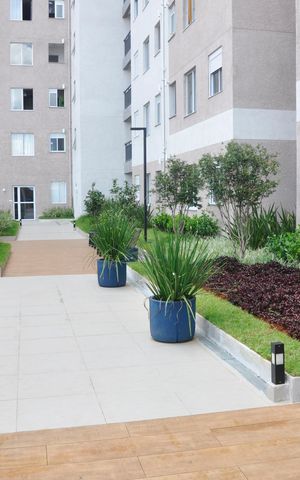 Apartamento à venda com 38m², 2 quartos e 2 vagasFachada