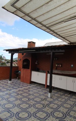 Apartamento à venda com 280m², 4 quartos e 2 vagasTerraço - Churrasqueira 