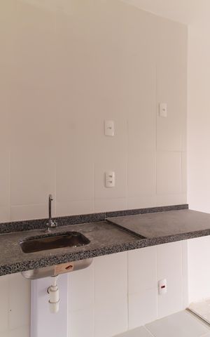 Studio à venda com 24m², 1 quarto e sem vaga Studio à venda com 24m², 1 quarto e sem vagaCozinha