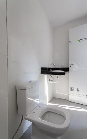Apartamento à venda com 82m², 2 quartos e 1 vaga Apartamento à venda com 82m², 2 quartos e 1 vagaBanheiro da Suíte