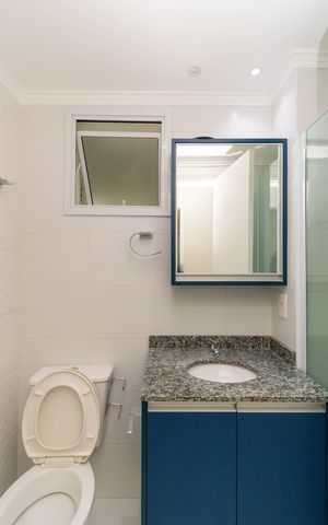 Apartamento para alugar com 55m², 2 quartos e 1 vaga Apartamento para alugar com 55m², 2 quartos e 1 vagaBanheiro 2