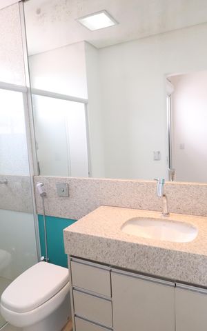 Casa para alugar com 245m², 4 quartos e 3 vagasBanheiro do Quarto 3
