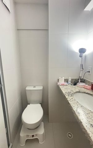 Apartamento à venda com 57m², 2 quartos e 1 vaga Apartamento à venda com 57m², 2 quartos e 1 vagaBanheiro