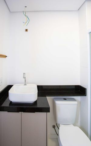 Apartamento para alugar com 45m², 2 quartos e 1 vagaBanheiro social