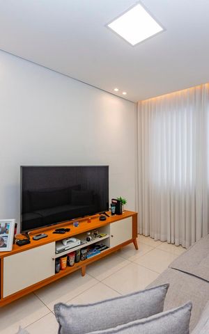 Apartamento à venda com 66m², 2 quartos e 1 vagaSala