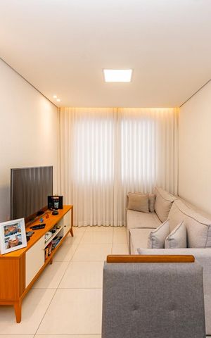 Apartamento à venda com 66m², 2 quartos e 1 vagaSala
