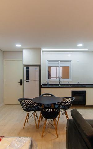 Studio para alugar com 38m², 1 quarto e sem vaga Studio para alugar com 38m², 1 quarto e sem vagaStudio