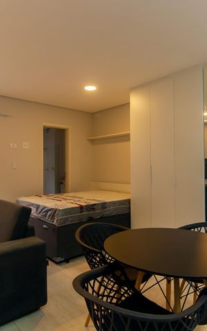 Studio para alugar com 38m², 1 quarto e sem vaga Studio para alugar com 38m², 1 quarto e sem vagaStudio