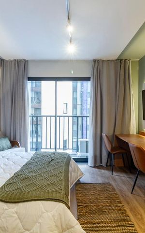 Studio para alugar com 28m², 1 quarto e sem vagaStudio