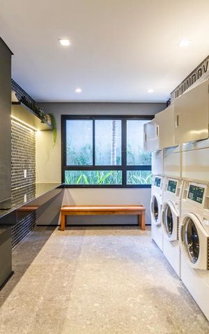 Studio para alugar com 28m², 1 quarto e sem vagaÁrea comum - Lavanderia