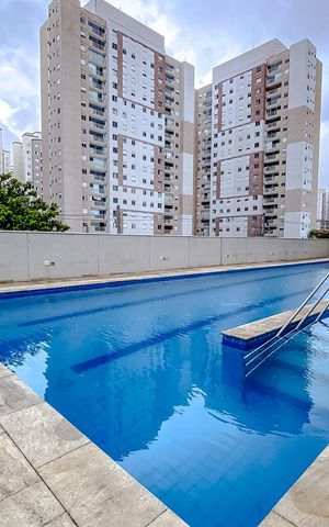 Apartamento à venda com 75m², 3 quartos e 1 vagaÁrea comum - Piscina