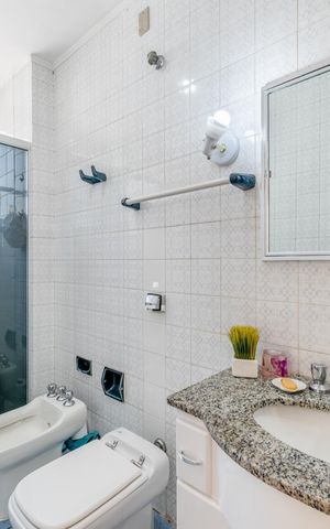 Apartamento à venda com 84m², 2 quartos e 1 vagaBanheiro