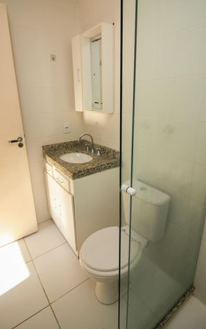 Apartamento à venda com 69m², 3 quartos e 2 vagas Apartamento à venda com 69m², 3 quartos e 2 vagasBanheiro da Suíte