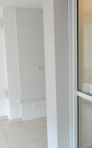 Apartamento para alugar com 50m², 1 quarto e 1 vaga Apartamento para alugar com 50m², 1 quarto e 1 vagaSacada/Sala