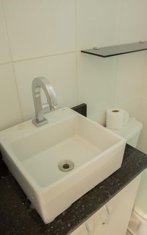 Apartamento para alugar com 43m², 2 quartos e sem vaga Apartamento para alugar com 43m², 2 quartos e sem vagaBanheiro