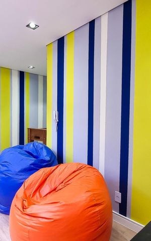 Studio à venda com 31m², 1 quarto e sem vaga Studio à venda com 31m², 1 quarto e sem vagaSalão de jogos