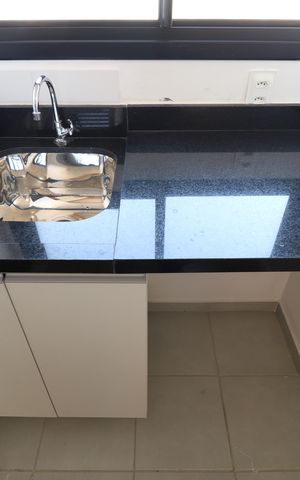 Apartamento à venda com 33m², 2 quartos e sem vagaDetalhe da area de serviço