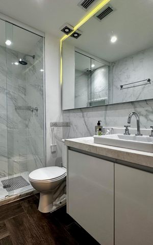 Apartamento à venda com 49m², 1 quarto e 1 vaga Apartamento à venda com 49m², 1 quarto e 1 vagaBanheiro