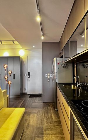 Apartamento à venda com 49m², 1 quarto e 1 vaga Apartamento à venda com 49m², 1 quarto e 1 vagaCozinha