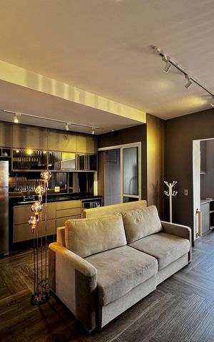 Apartamento à venda com 49m², 1 quarto e 1 vaga Apartamento à venda com 49m², 1 quarto e 1 vagaSala