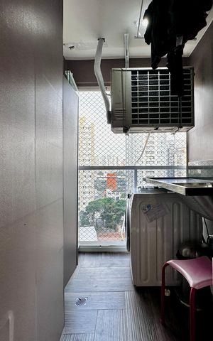 Apartamento à venda com 49m², 1 quarto e 1 vaga Apartamento à venda com 49m², 1 quarto e 1 vagaÁrea de Serviço