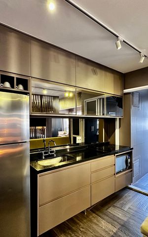 Apartamento à venda com 49m², 1 quarto e 1 vaga Apartamento à venda com 49m², 1 quarto e 1 vagaCozinha