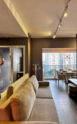 Apartamento à venda com 49m², 1 quarto e 1 vaga Apartamento à venda com 49m², 1 quarto e 1 vagaSala