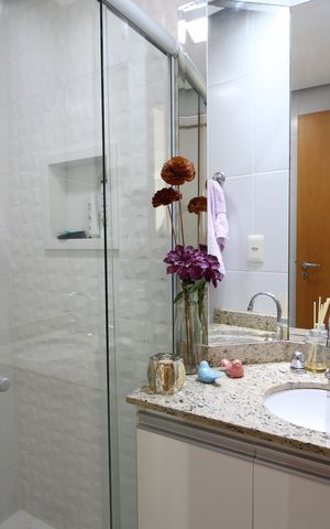 Apartamento à venda com 127m², 2 quartos e 2 vagasBanheiro Social