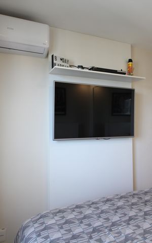Apartamento à venda com 127m², 2 quartos e 2 vagasQuarto 2 - Suíte