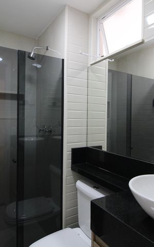 Apartamento para alugar com 42m², 2 quartos e 1 vagaBanheiro Social