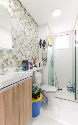 Apartamento à venda com 32m², 2 quartos e sem vaga Apartamento à venda com 32m², 2 quartos e sem vagaBanheiro