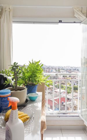Apartamento à venda com 32m², 2 quartos e sem vaga Apartamento à venda com 32m², 2 quartos e sem vagaVaranda da Cozinha
