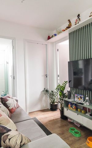 Apartamento à venda com 32m², 2 quartos e sem vaga Apartamento à venda com 32m², 2 quartos e sem vagaSala