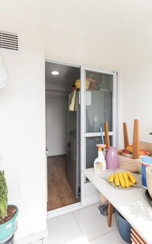 Apartamento à venda com 32m², 2 quartos e sem vaga Apartamento à venda com 32m², 2 quartos e sem vagaVaranda da Cozinha