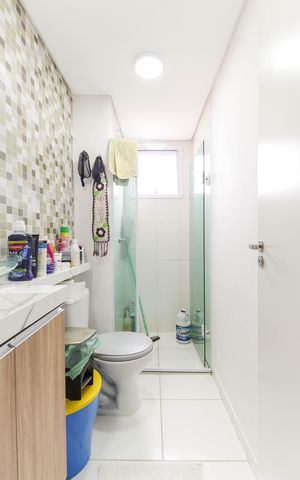 Apartamento à venda com 32m², 2 quartos e sem vaga Apartamento à venda com 32m², 2 quartos e sem vagaBanheiro