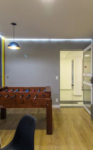 Apartamento à venda com 32m², 2 quartos e sem vaga Apartamento à venda com 32m², 2 quartos e sem vagaEspaço de Jogos