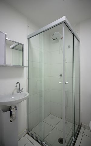 Apartamento para alugar com 42m², 2 quartos e 1 vagaBanheiro Social
