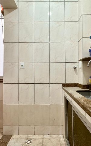 Apartamento à venda com 42m², 1 quarto e sem vaga Apartamento à venda com 42m², 1 quarto e sem vagaCozinha e Área de Serviço