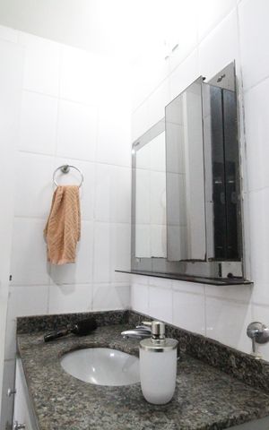 Apartamento para alugar com 88m², 3 quartos e 1 vagaBanheiro da suíte