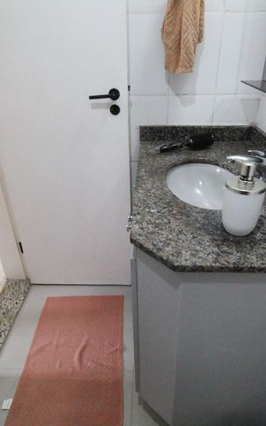 Apartamento para alugar com 88m², 3 quartos e 1 vagaBanheiro da suíte