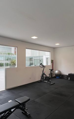 Apartamento para alugar com 120m², 2 quartos e 1 vaga Apartamento para alugar com 120m², 2 quartos e 1 vagaAcademia