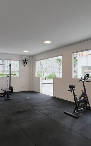 Apartamento para alugar com 120m², 2 quartos e 1 vaga Apartamento para alugar com 120m², 2 quartos e 1 vagaAcademia