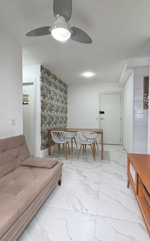 Apartamento à venda com 50m², 2 quartos e 1 vaga Apartamento à venda com 50m², 2 quartos e 1 vagaSala