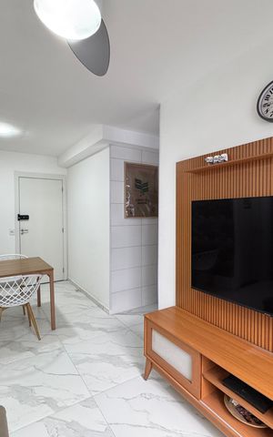 Apartamento à venda com 50m², 2 quartos e 1 vaga Apartamento à venda com 50m², 2 quartos e 1 vagaSala