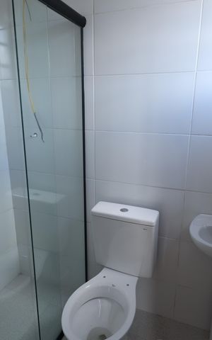 Apartamento para alugar com 80m², 2 quartos e 1 vagaBanheiro da Suíte 1