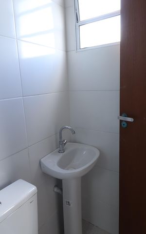 Apartamento para alugar com 80m², 2 quartos e 1 vagaBanheiro da Suíte 1