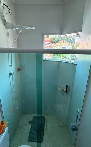 Casa à venda com 160m², 3 quartos e 2 vagas Casa à venda com 160m², 3 quartos e 2 vagasBanheiro da Suíte